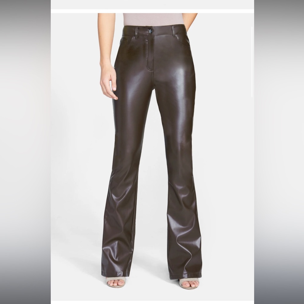 ALLOY tall brown leather pants